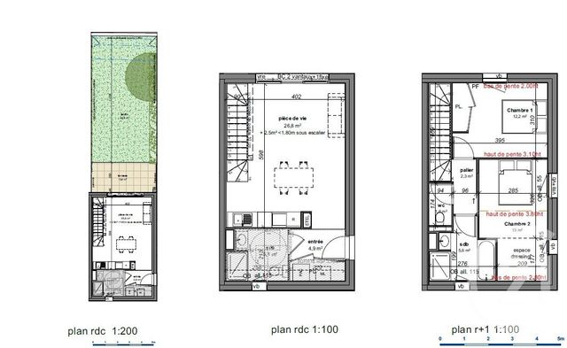 maison à vendre - 3 pièces - 71.5 m2 - LES SABLES D OLONNE - 85 - PAYS-DE-LOIRE - Century 21 Bleu Marine