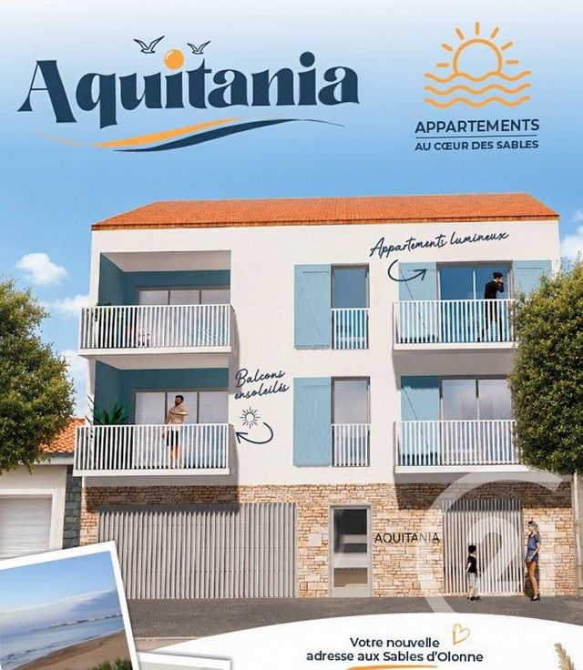 appartement - LES SABLES D OLONNE - 85