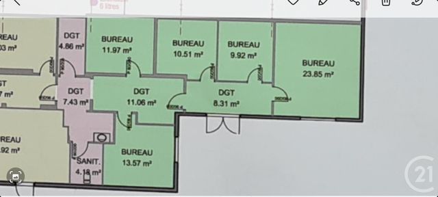 entreprise à louer - 105.0 m2 - ST GILLES CROIX DE VIE - 85 - PAYS-DE-LOIRE - Century 21 Bleu Marine