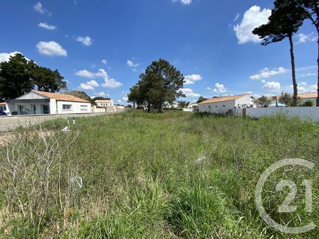 terrain à vendre - 1208.0 m2 - OLONNE SUR MER - 85 - PAYS-DE-LOIRE - Century 21 Bleu Marine
