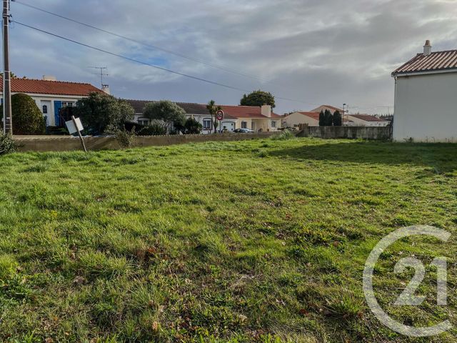 terrain à vendre - 287.0 m2 - OLONNE SUR MER - 85 - PAYS-DE-LOIRE - Century 21 Bleu Marine