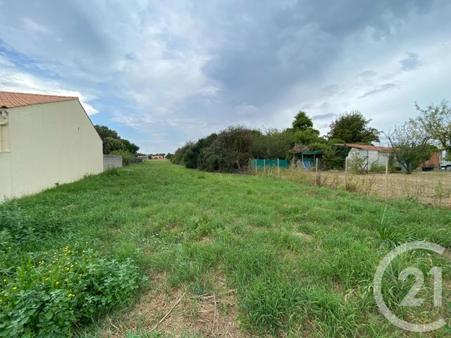 terrain à vendre - 400.0 m2 - OLONNE SUR MER - 85 - PAYS-DE-LOIRE - Century 21 Bleu Marine